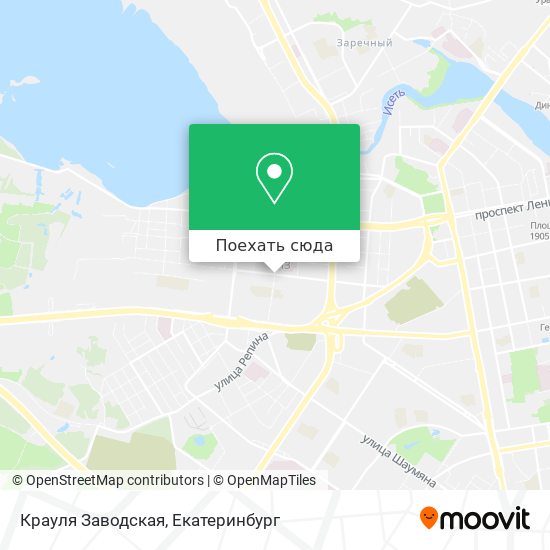 Карта Крауля Заводская