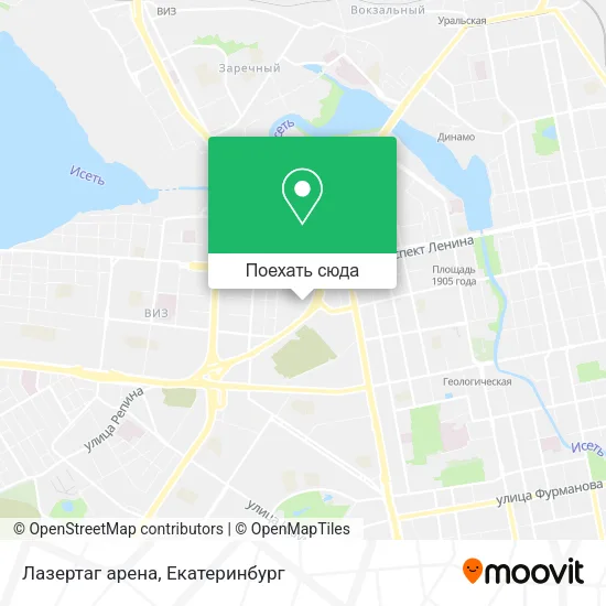 Карта Лазертаг арена