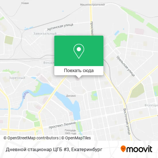 Карта Дневной стационар ЦГБ #3