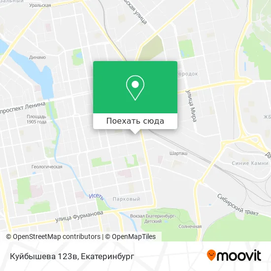 Карта Куйбышева 123в