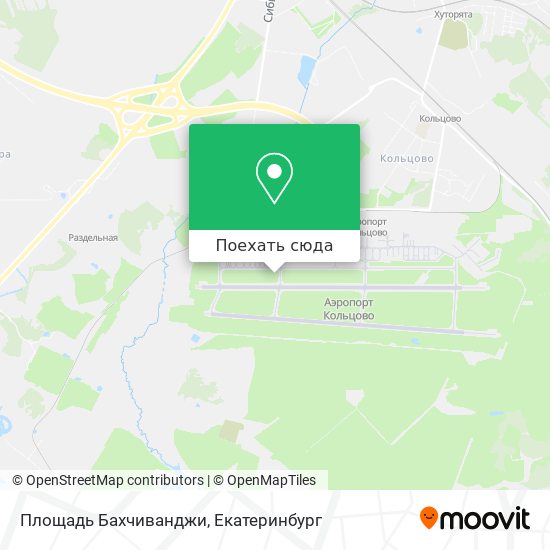 Карта Площадь Бахчиванджи