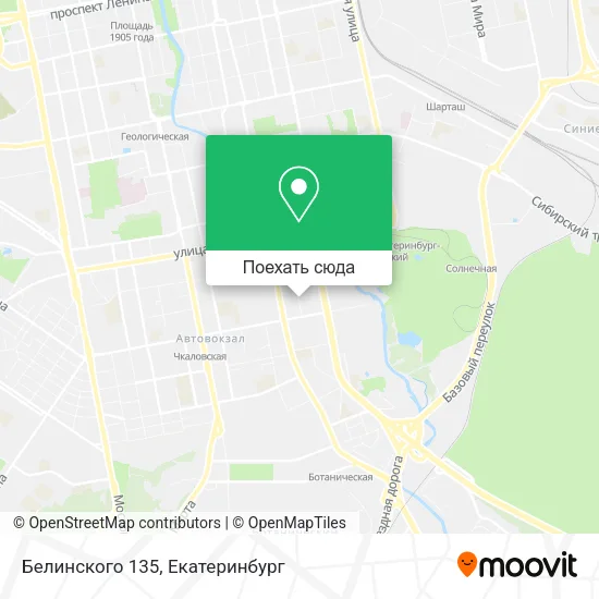Карта Белинского 135