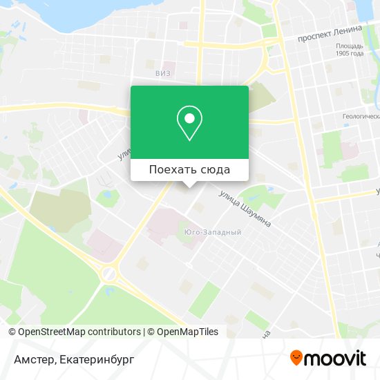 Карта Амстер