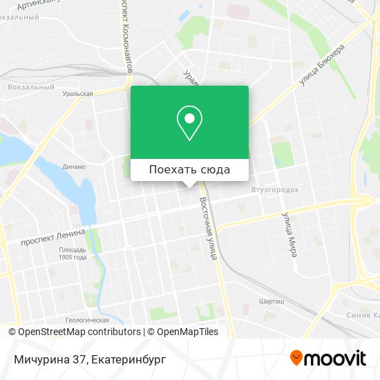 Карта Мичурина 37