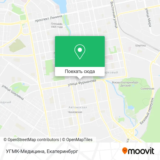 Карта УГМК-Медицина