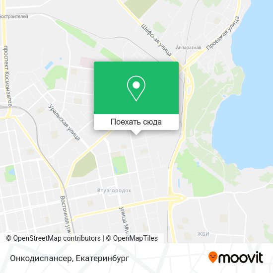 Карта Онкодиспансер