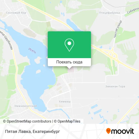 Карта Пятая Лавка