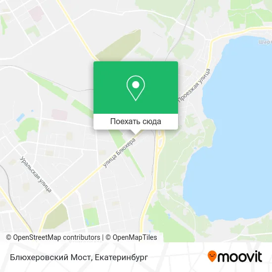 Карта Блюхеровский Мост