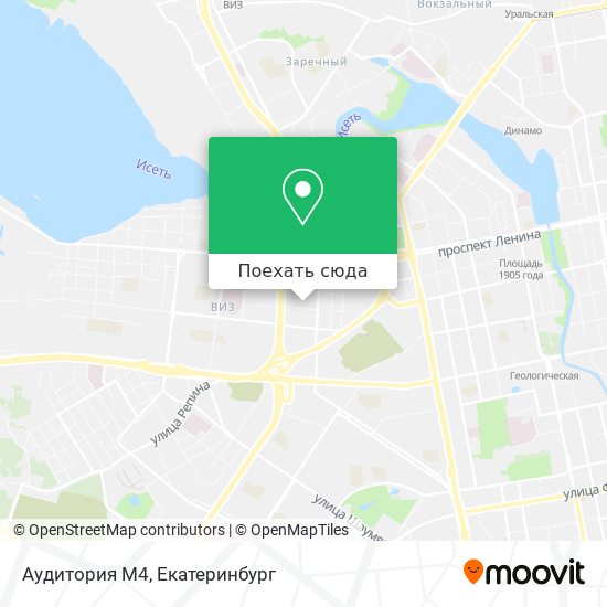 Карта Аудитория М4
