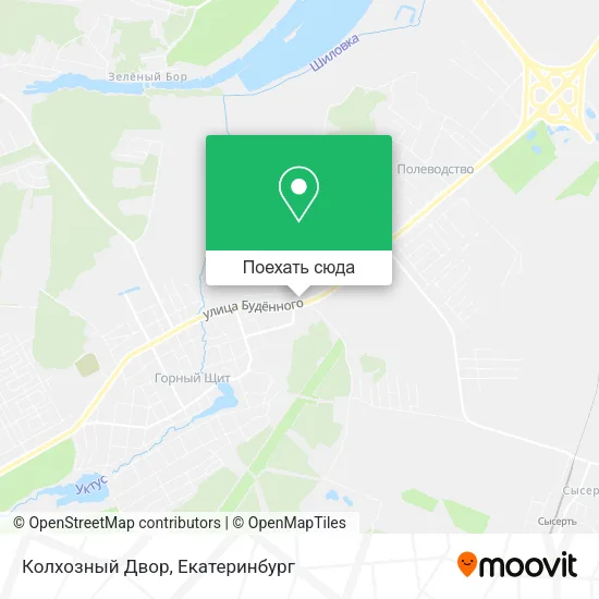 Карта Колхозный Двор