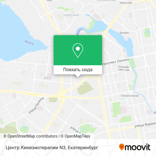 Карта Центр Кинезиотерапии N3