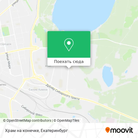 Карта Храм на конечке