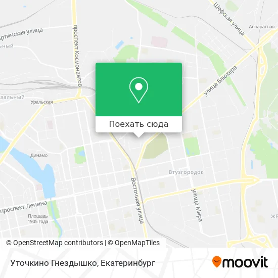 Карта Уточкино Гнездышко
