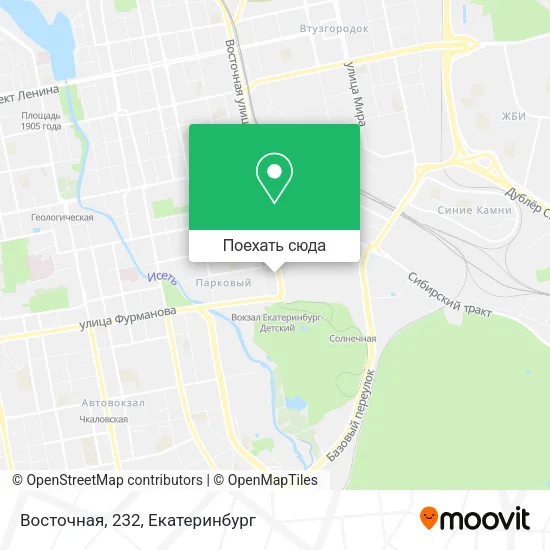 Карта Восточная, 232