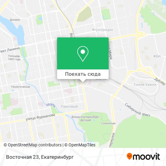 Карта Восточная 23