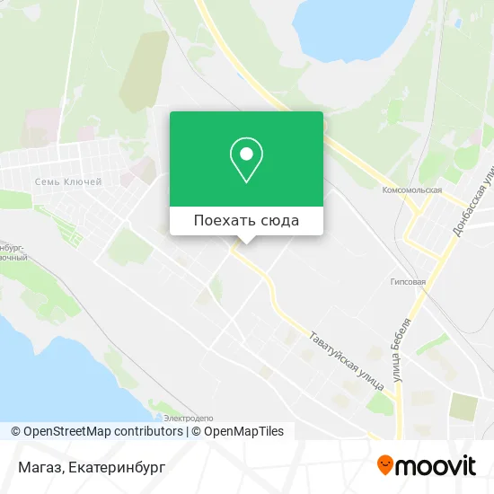 Карта Магаз
