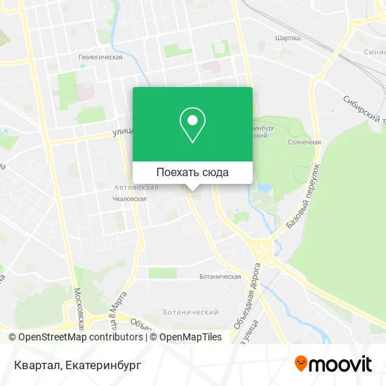 Карта Квартал