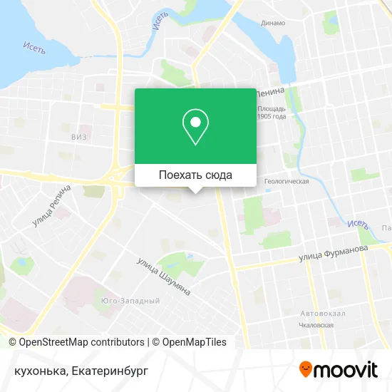 Карта кухонька