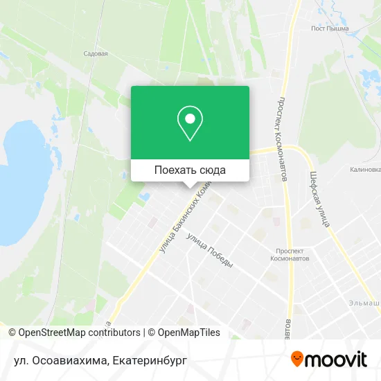 Карта ул. Осоавиахима