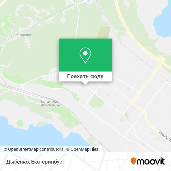 Карта Дыбенко