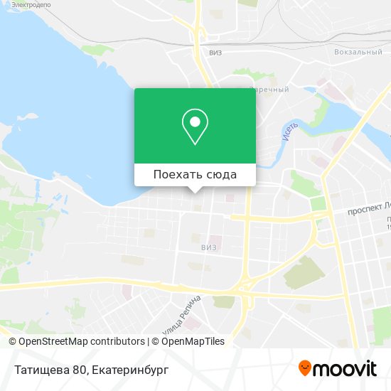 Карта Татищева 80