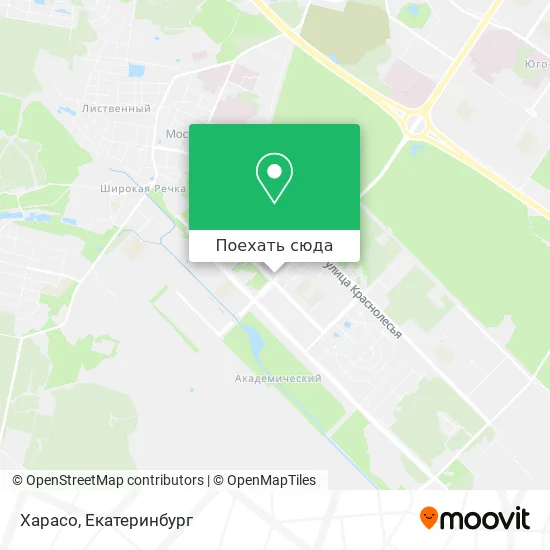 Карта Харасо