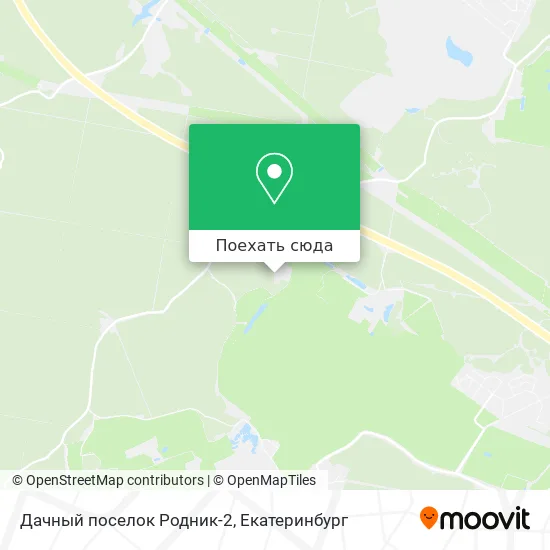 Карта Дачный поселок Родник-2