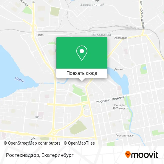 Карта Ростехнадзор
