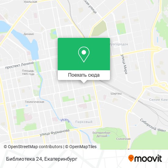 Карта Библиотека 24