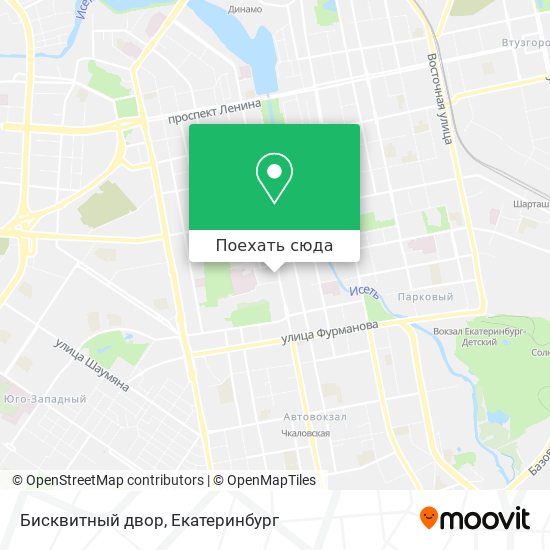 Карта Бисквитный двор