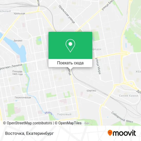 Карта Восточка