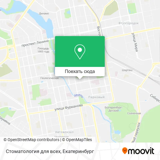 Карта Стоматология для всех