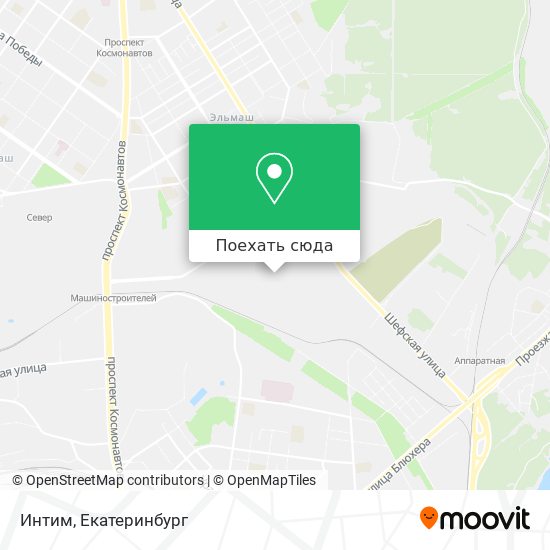 Карта Интим