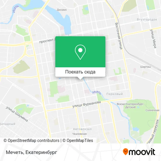 Карта Мечеть