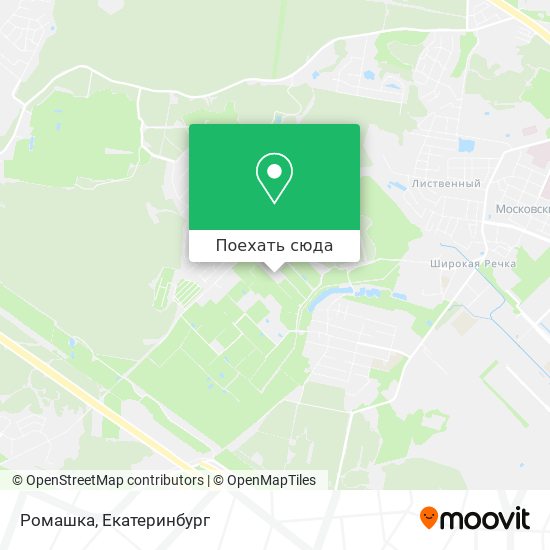 Карта Ромашка