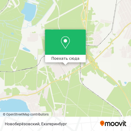 Карта Новоберёзовский