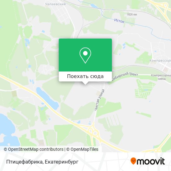 Карта Птицефабрика