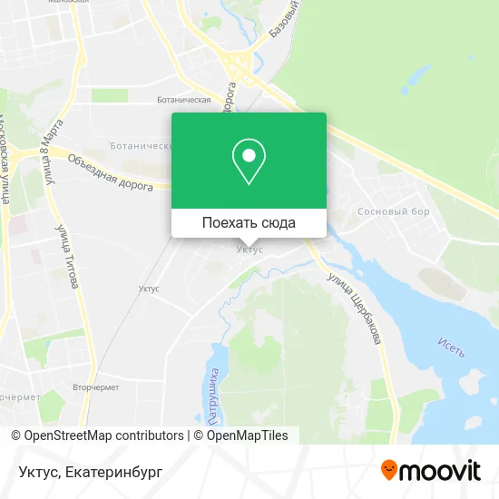 Карта Уктус