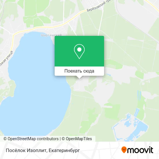 Карта Посёлок Изоплит