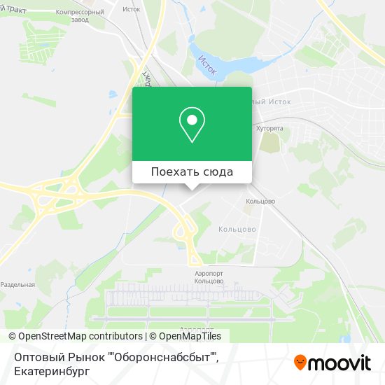 Карта Оптовый Рынок ""Оборонснабсбыт""