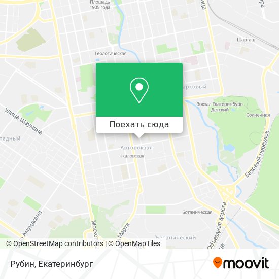 Карта Рубин
