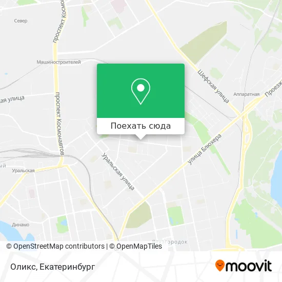 Карта Оликс