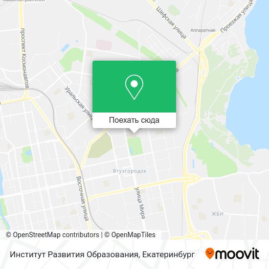 Карта Институт Развития Образования