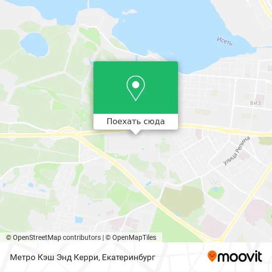 Карта Метро Кэш Энд Керри
