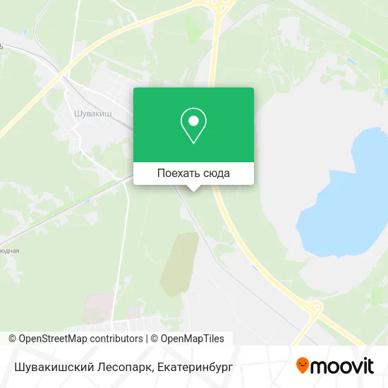 Карта Шувакишский Лесопарк