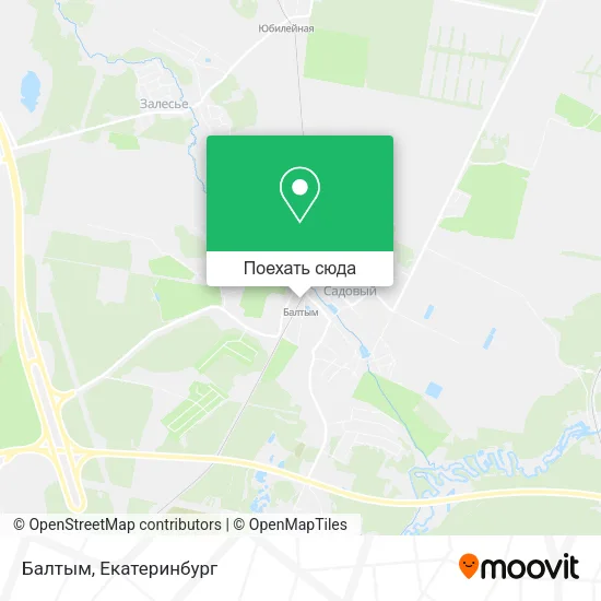 Карта Балтым