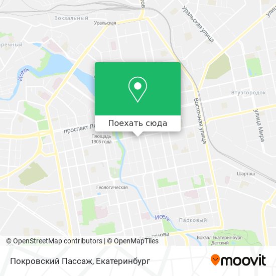 Карта Покровский Пассаж