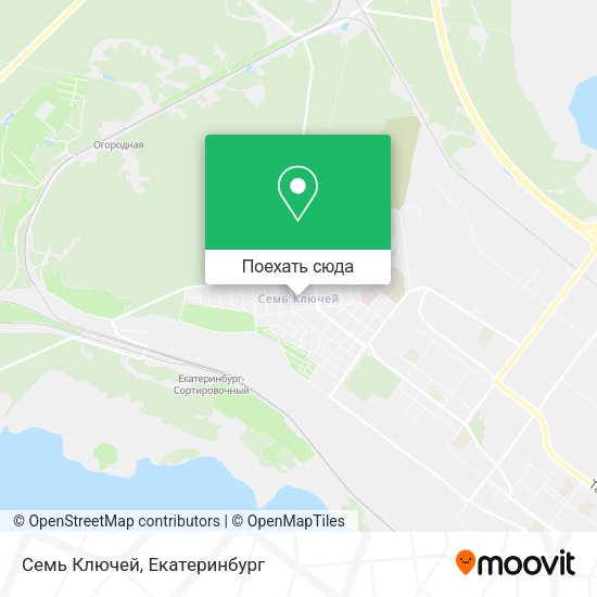 Карта Семь Ключей