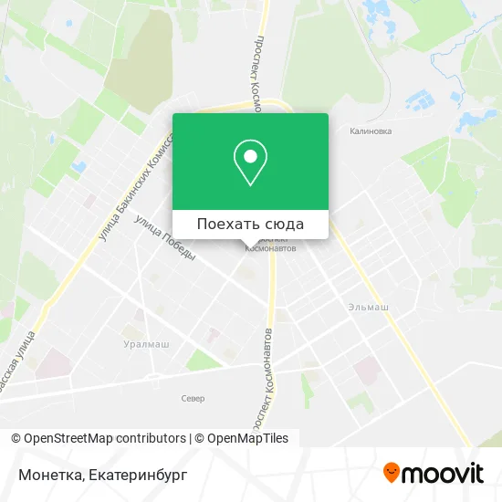 Карта Монетка