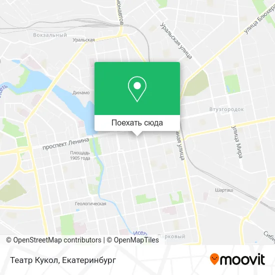 Карта Театр Кукол